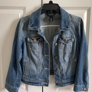 White House Black Market, jean jacket.